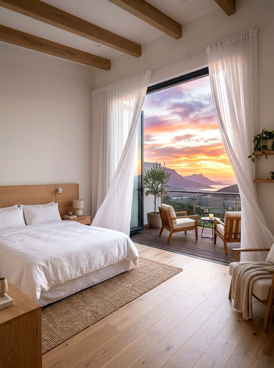 Bedroom With Balcony Access - 30 romantic master bedroom ideas