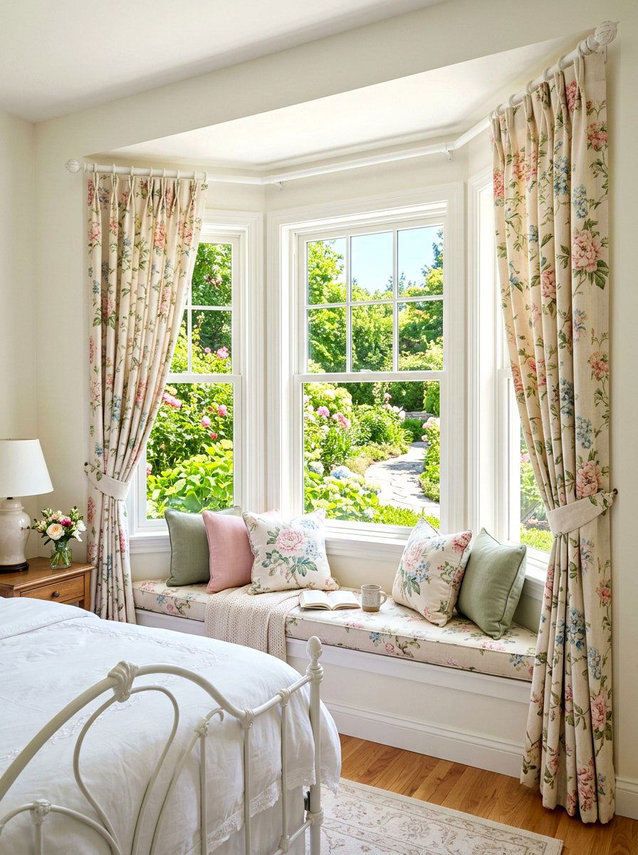 Bedroom bay window - 30 book nook ideas