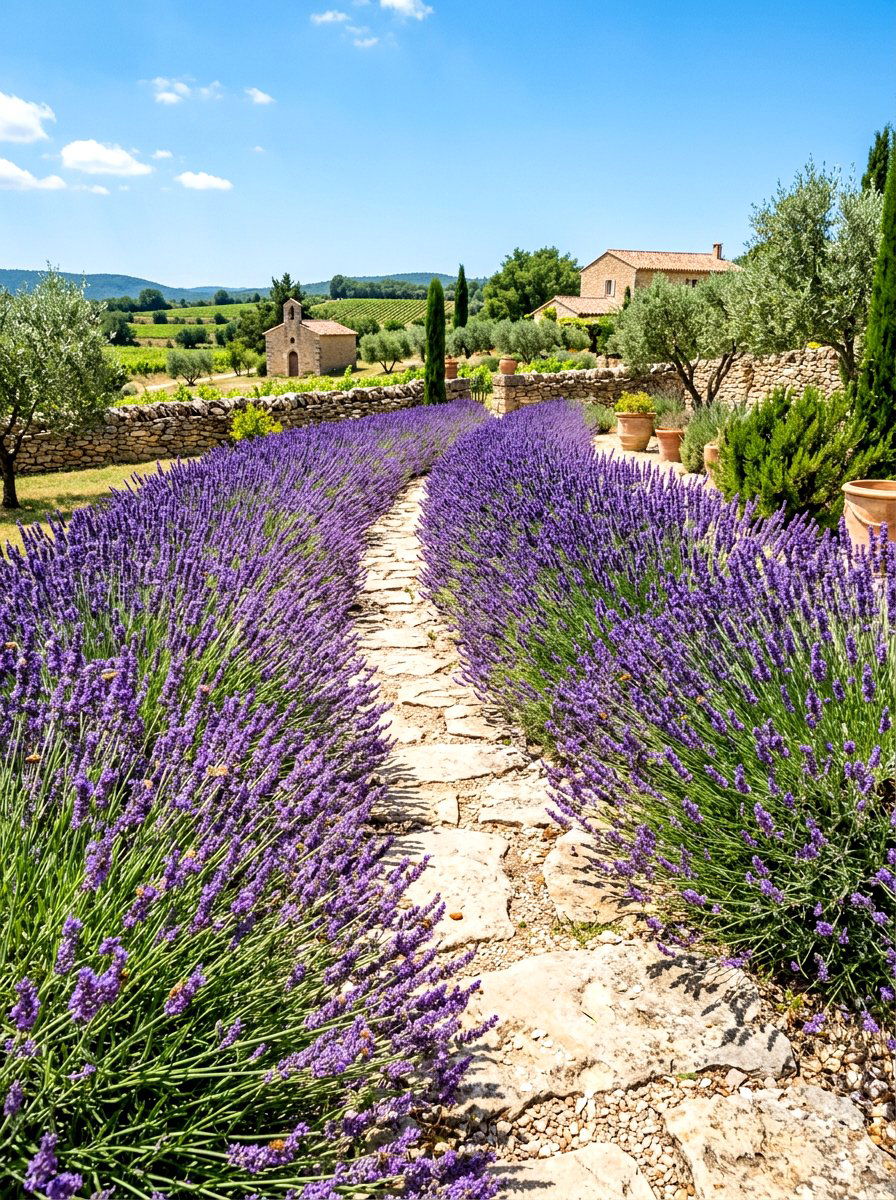 Bee friendly lavender - 30 pollinator backyard garden ideas