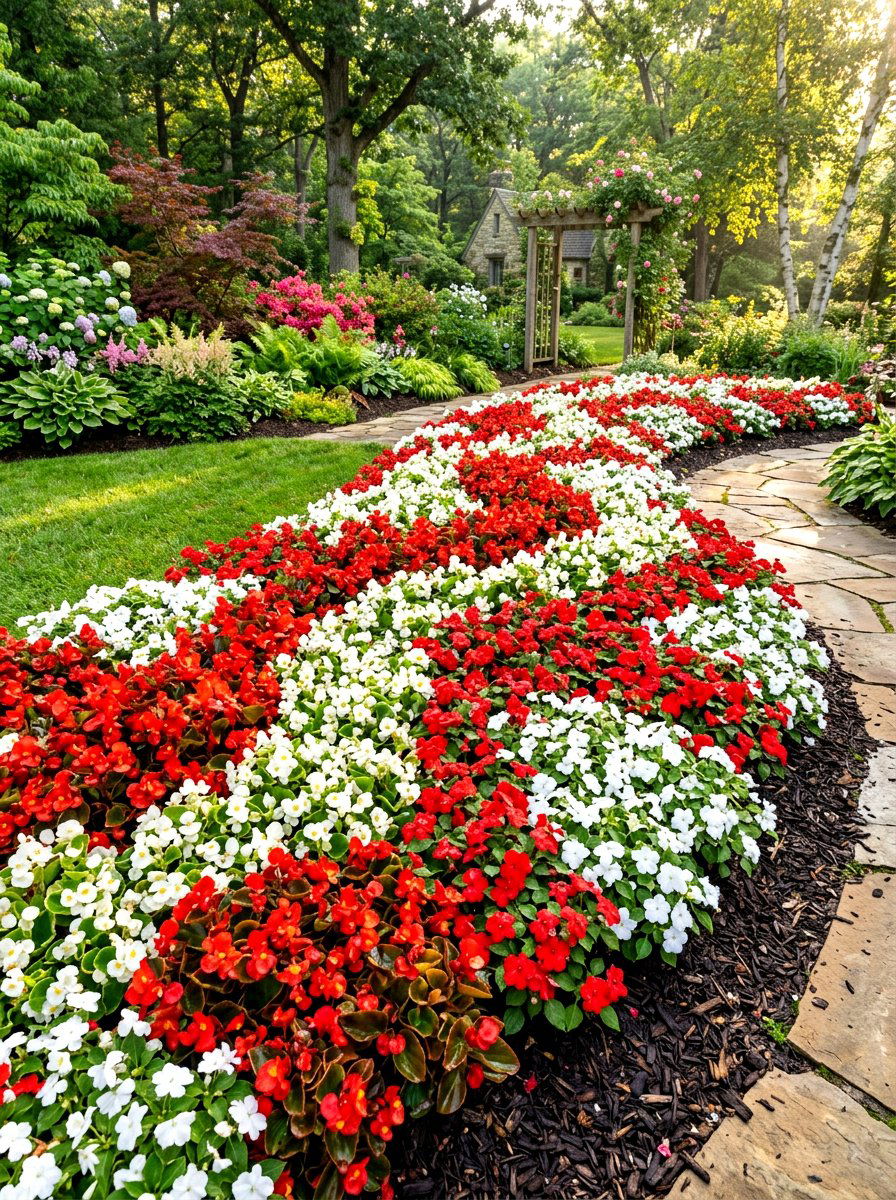 30 Flower Bed Around Tree Ideas for a Beautiful Landscape