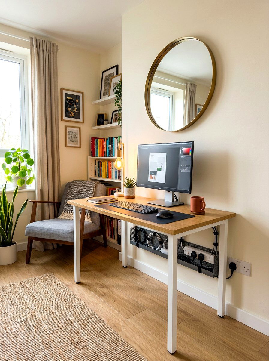 30 Office Cable Management Ideas for a Clean, Tidy Desk