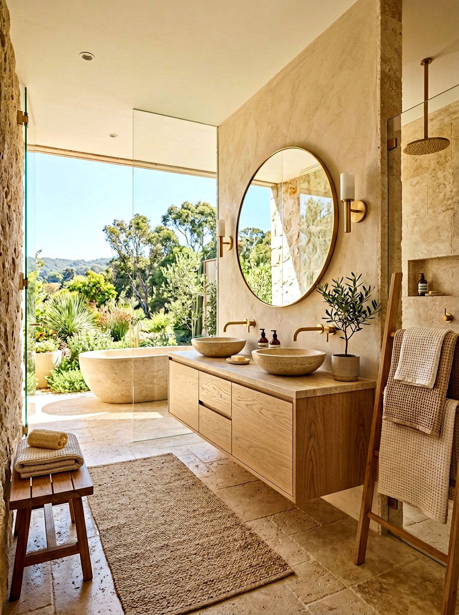 Beige Bathroom - 30 neutral bathroom ideas