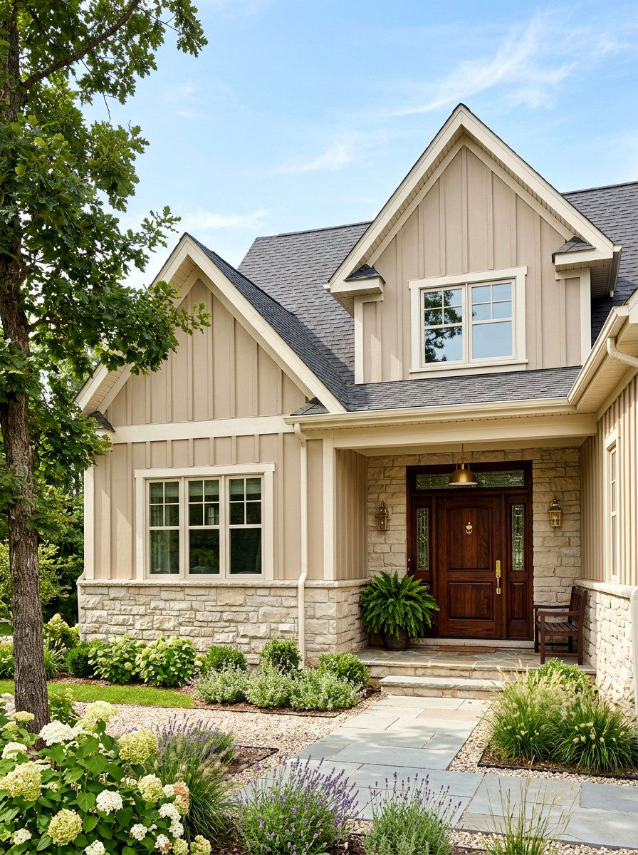 Beige Board And Batten Exterior - 30 board and batten exterior ideas
