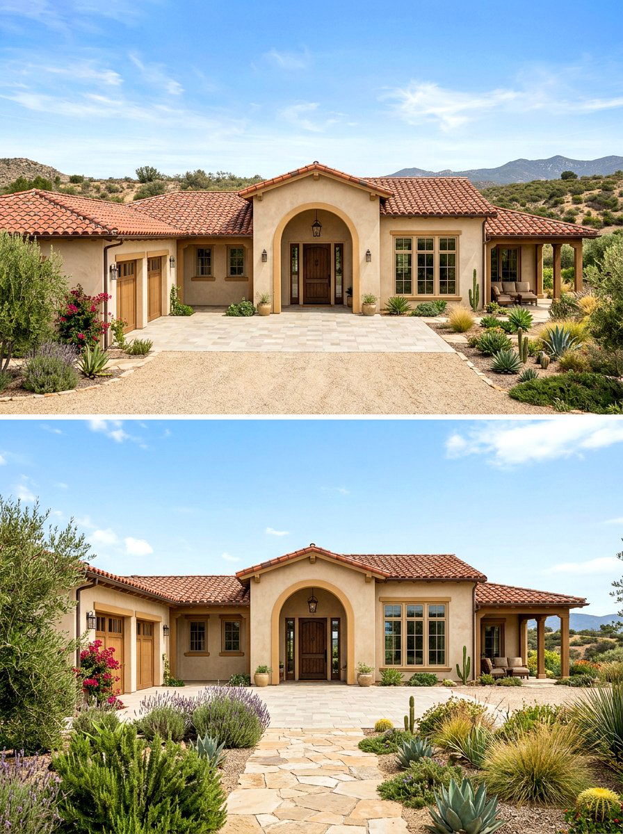 Beige House Tan Trim - 30 house trim color ideas