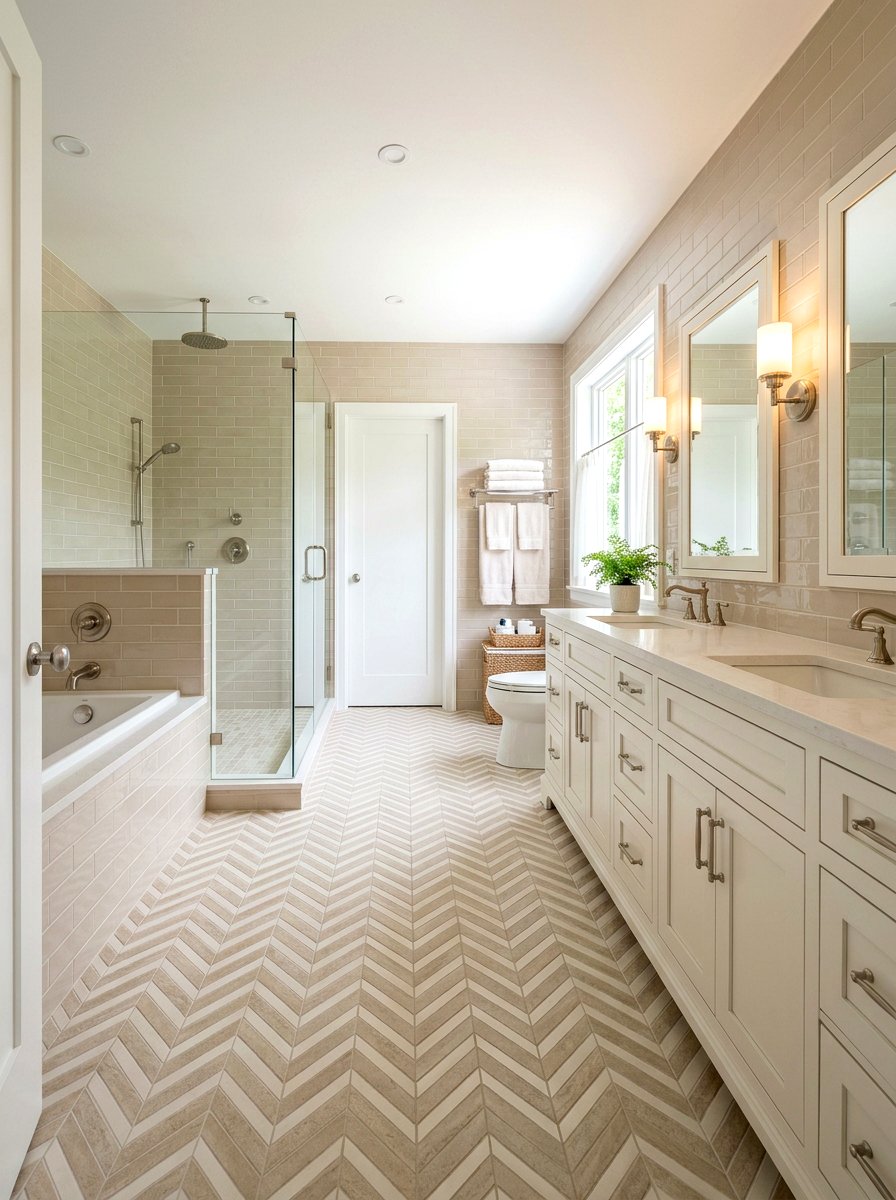 Beige Tile Bathroom - 30 beige bathroom ideas