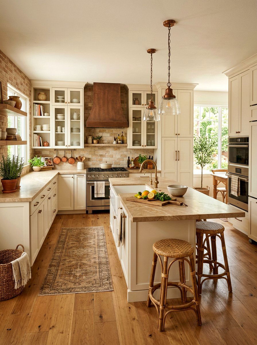 Beige quartz kitchen - 30 quartz kitchen ideas