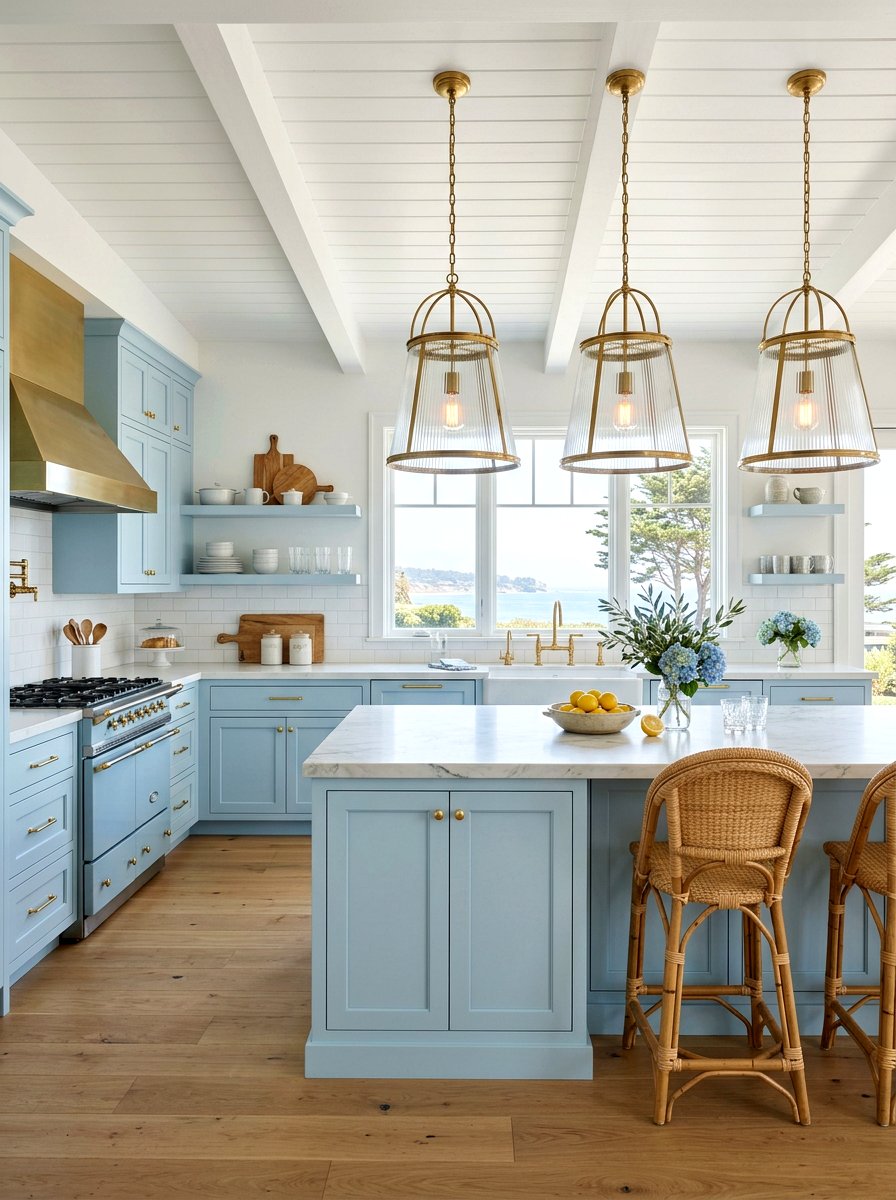Bell Shape Lantern - 30 kitchen lantern lighting ideas