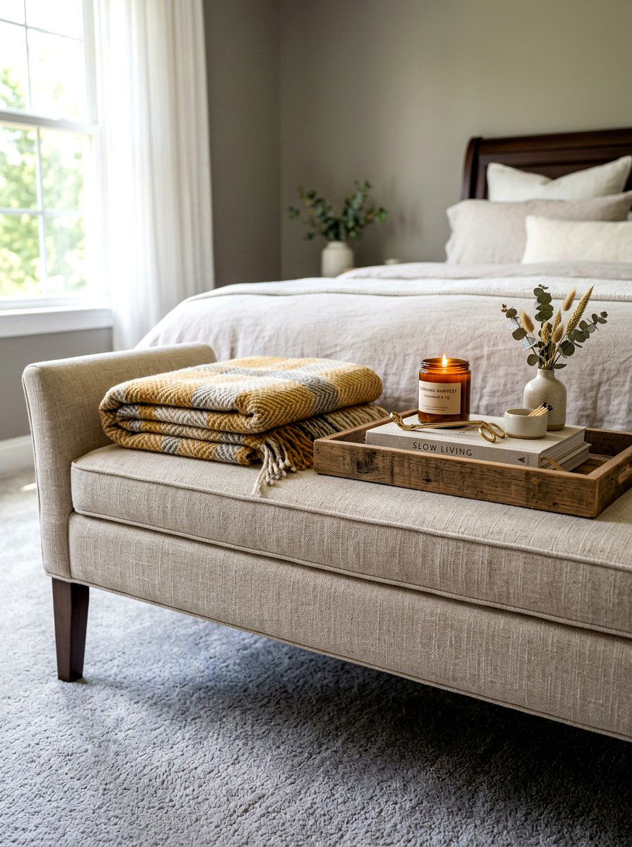 Bench End Styling - 30 decorative object styling ideas