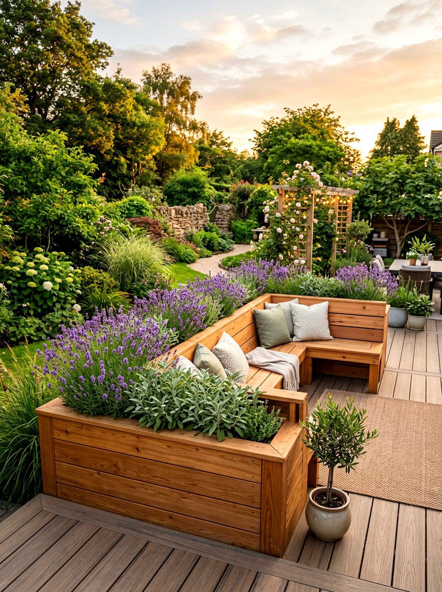 Bench Raised Bed - 30 raised bed arrangement ideas