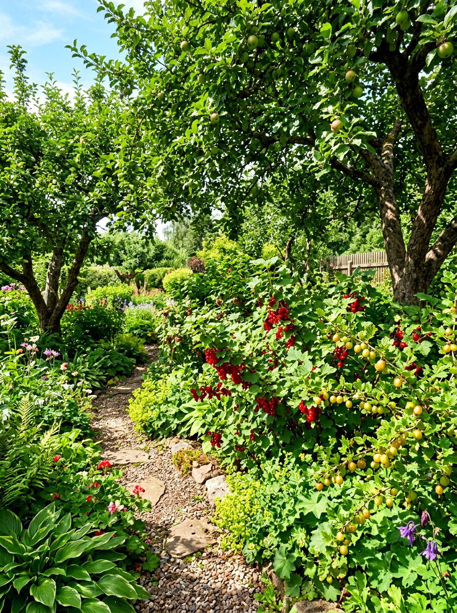 Berry Bush Understory - 30 orchard backyard ideas