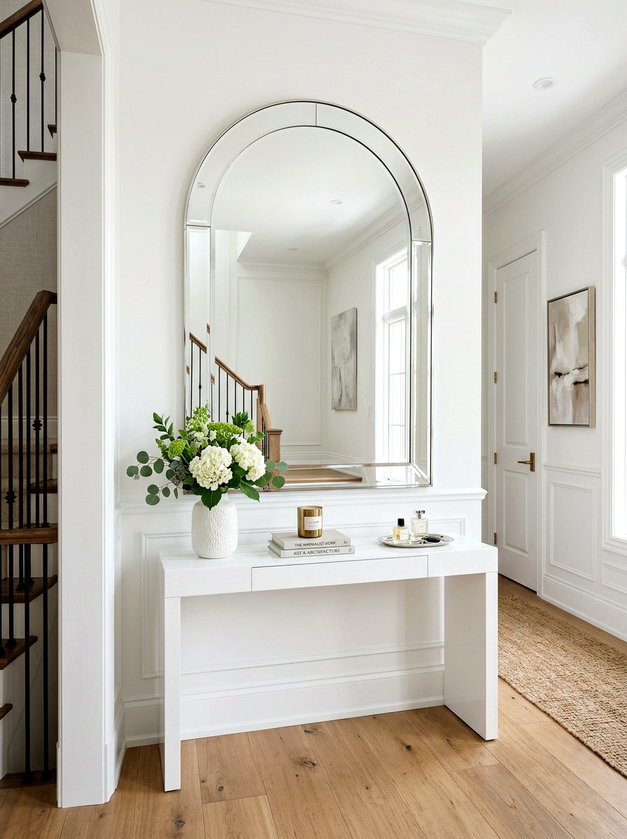 30 Arched Foyer Mirror Ideas for a Bright, Stylish Entryway