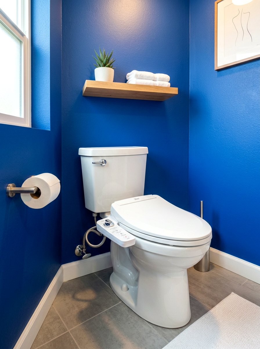 Bidet toilet seat attachment - 30 renter friendly bathroom decor ideas