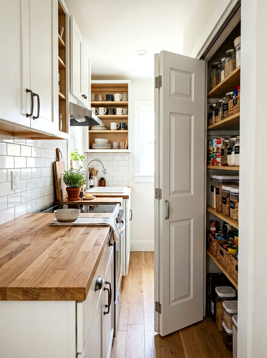 Bifold Pantry Door - 30 pantry door ideas
