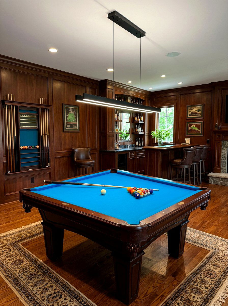 Billiard Room Decor Style - 30 home entertaining room ideas