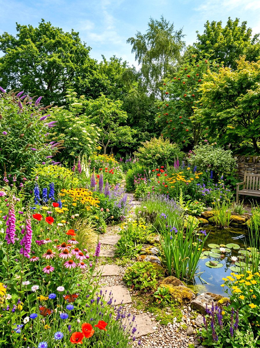 Biodiversity focused garden - 30 native plant front yard ideas