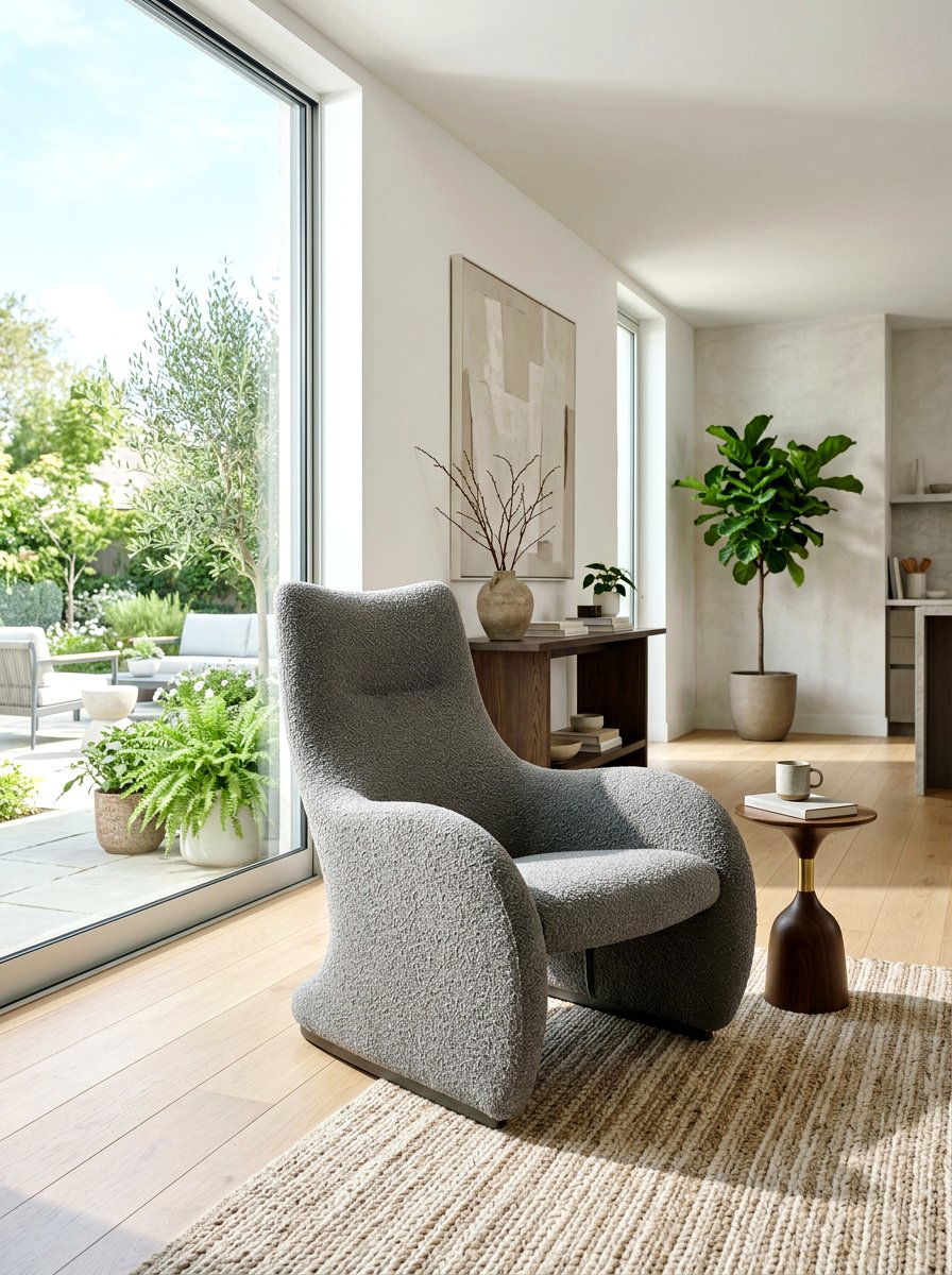 Biomorphic Lounge Chair - 30 sculptural furniture ideas