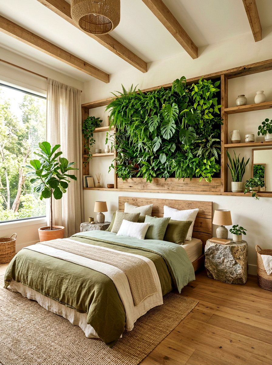 Biophilic Bedroom - 30 spa bedroom retreat ideas
