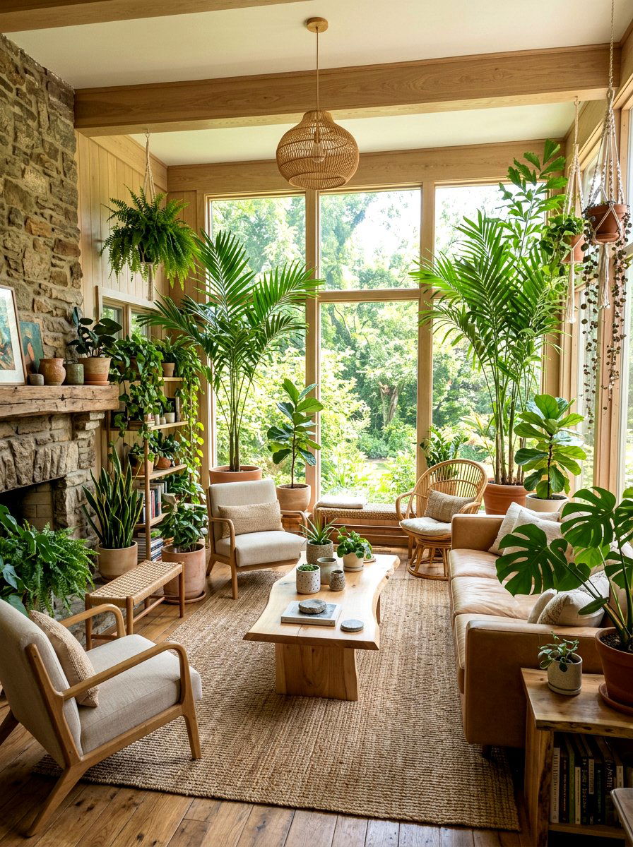 Biophilic Parlor Room - 30 parlor room ideas