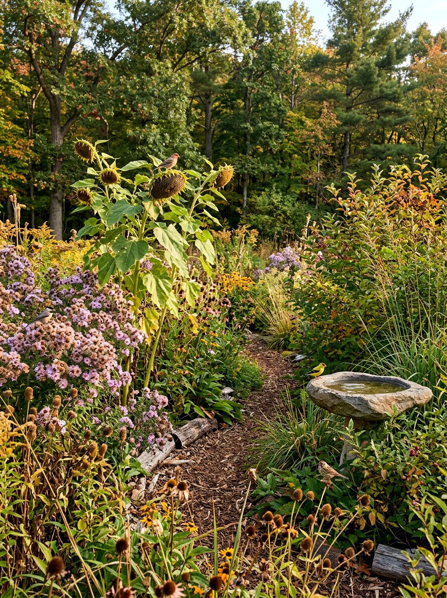 Bird Friendly Wildflower Garden - 30 wildflower garden ideas