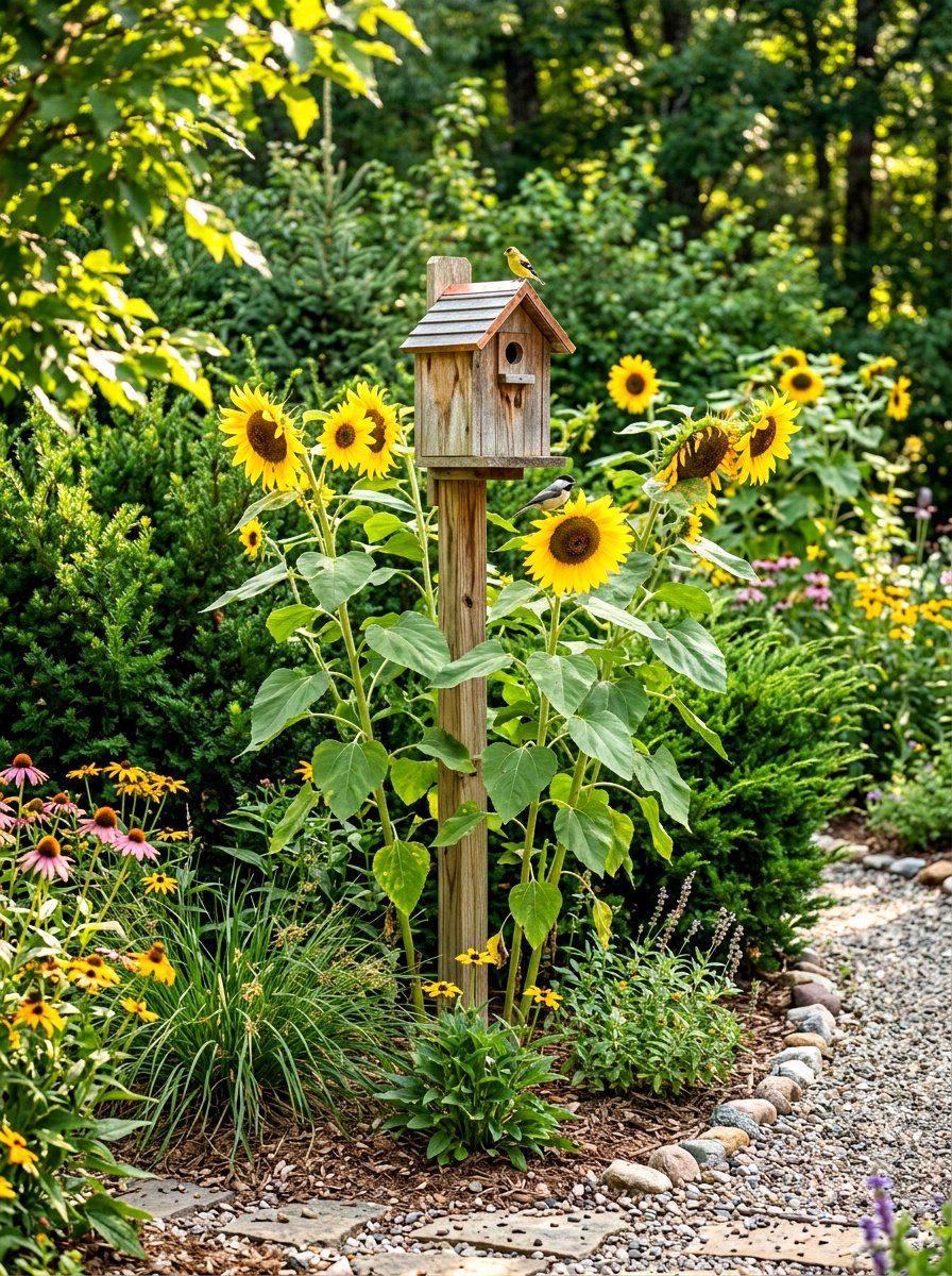 Bird Garden - 30 four season garden ideas