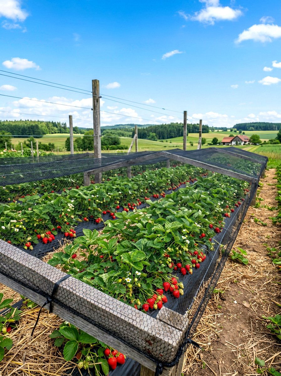 Bird Netting Garden Cover - 30 raised bed cover ideas