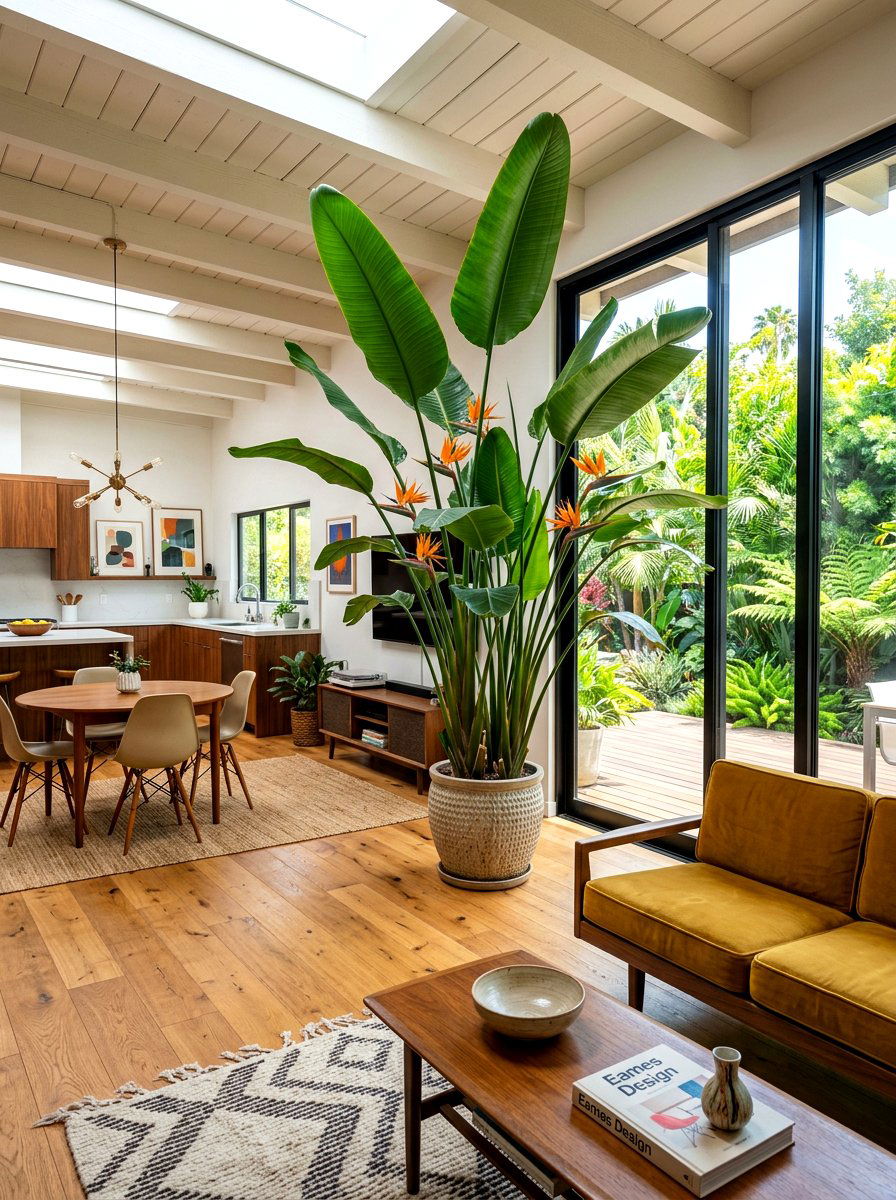 Bird Of Paradise - 30 tropical indoor plant ideas