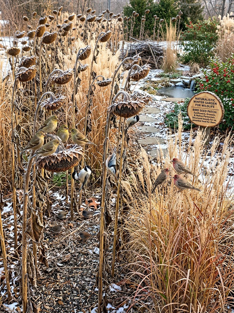 Bird seed patch - 30 wildflower patch ideas