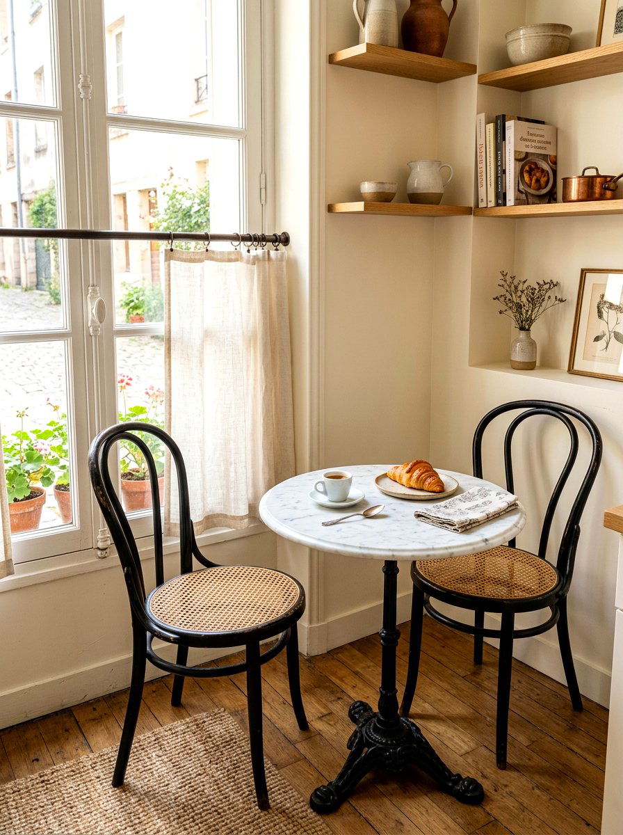 Bistro Kitchen Table And Chairs - 30 Parisian kitchen ideas