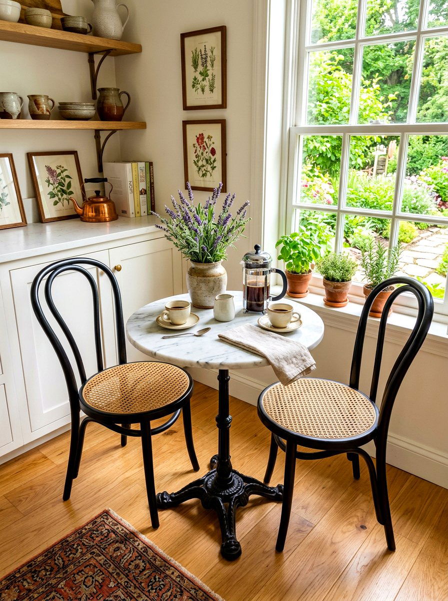 Bistro Table Set - 30 bistro kitchen ideas