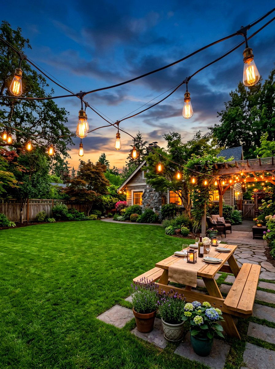 30 Outdoor Lighting Ideas to Make Your Nights Warm and Bright