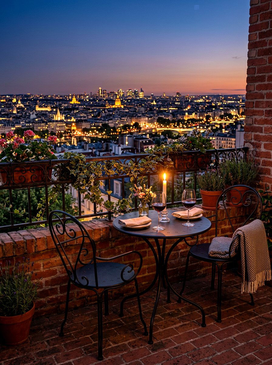 Bistro table patio - 30 twilight patio decor ideas