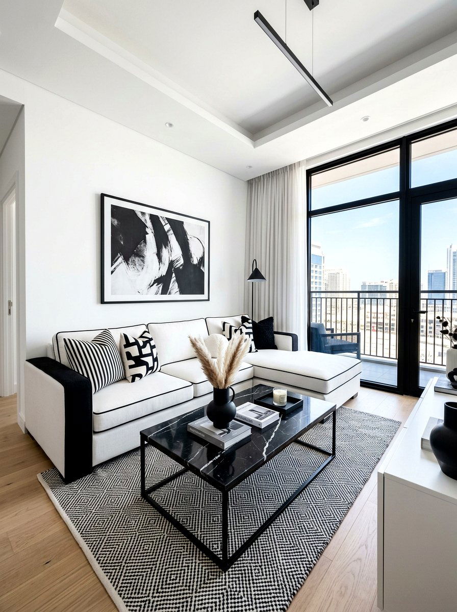 Black And White Living Room - 30 formal living room ideas