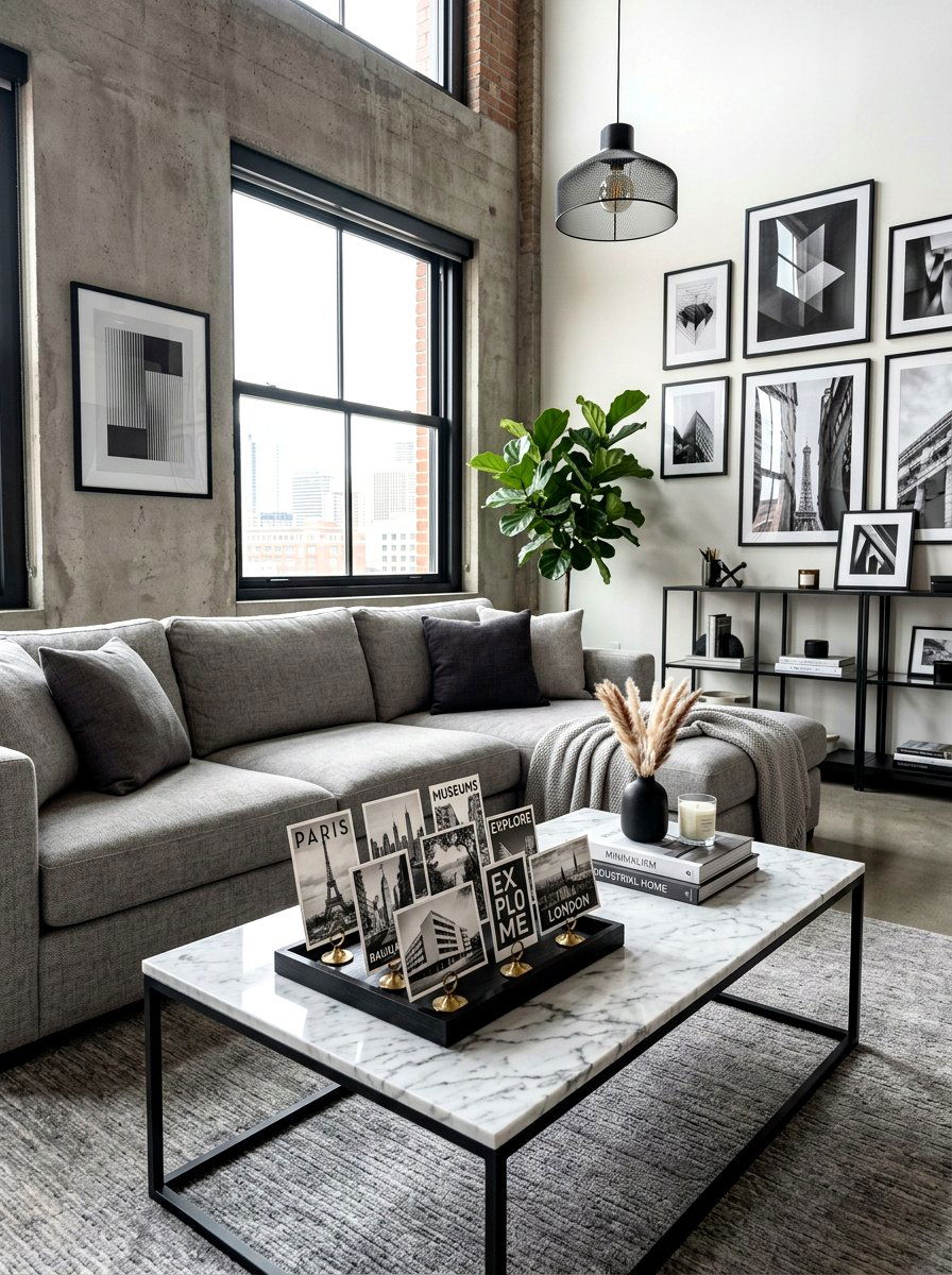 Black And White Postcard Decor - 30 postcard wall decor ideas