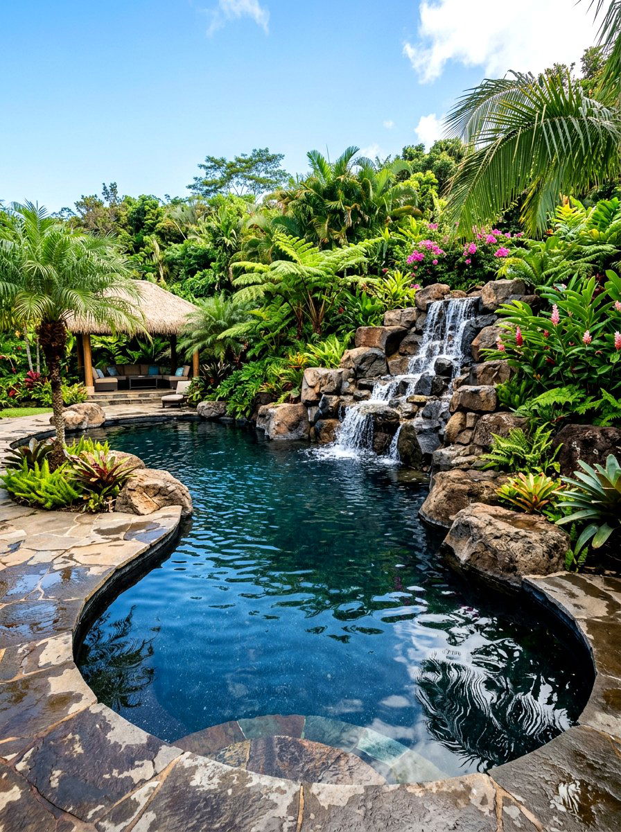 Black Bottom Pool Backyard Ideas for a Bold Backyard Look - Suite 101