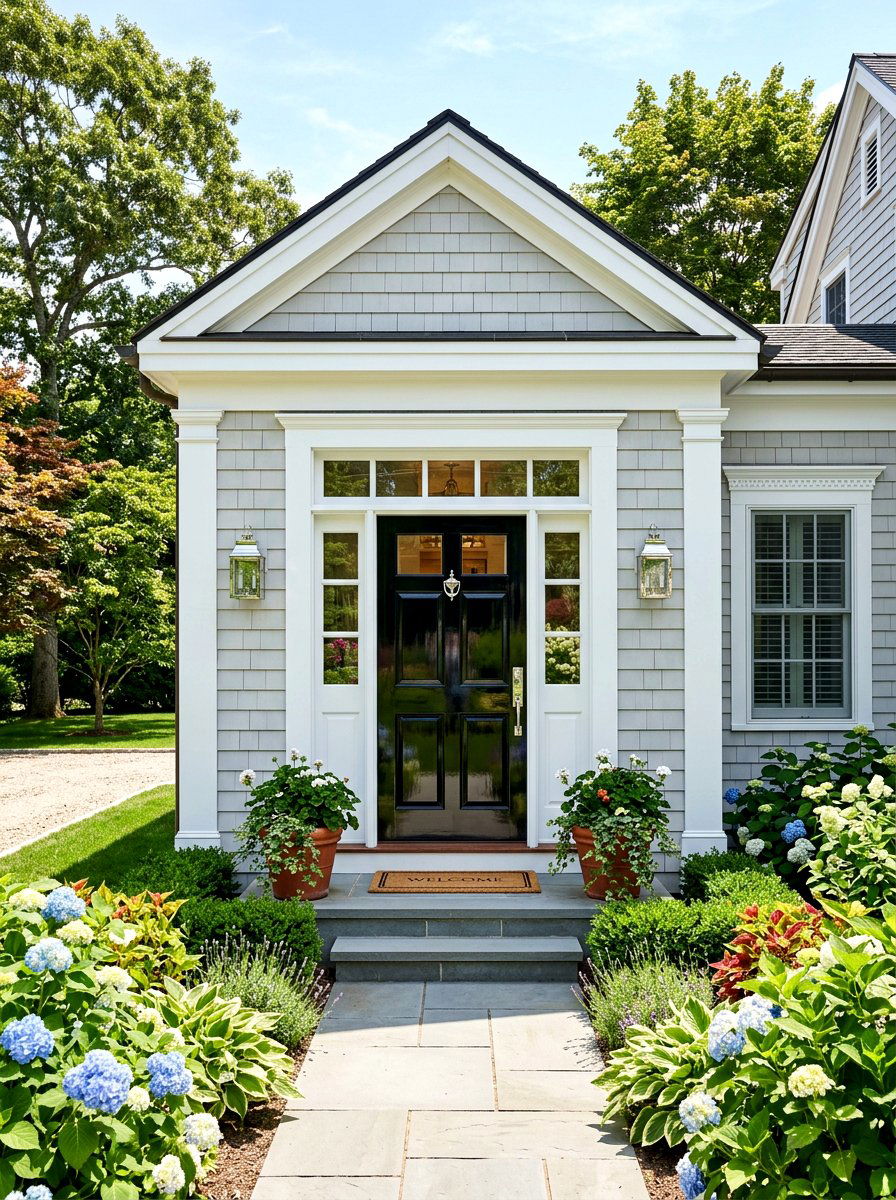 Black Cape Cod Front Door - 30 Cape Cod front door ideas