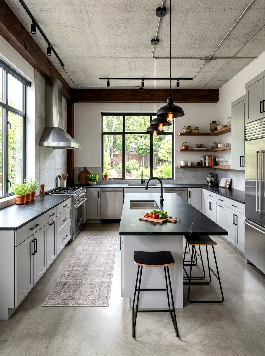 Black Kitchen Countertops - 30 social media kitchen ideas