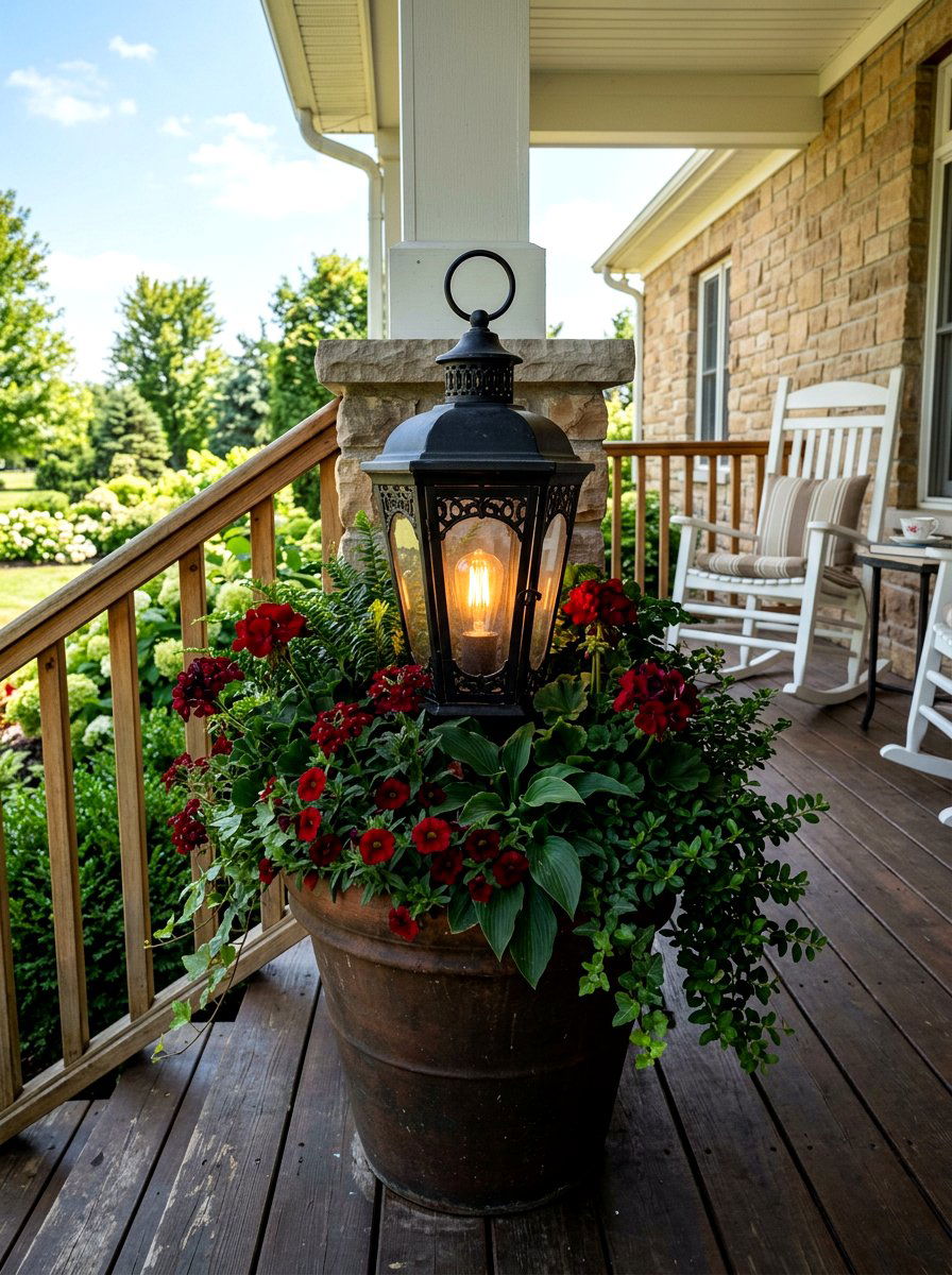 30 Fall Porch Planter Ideas for Cozy Curb Appeal All Season