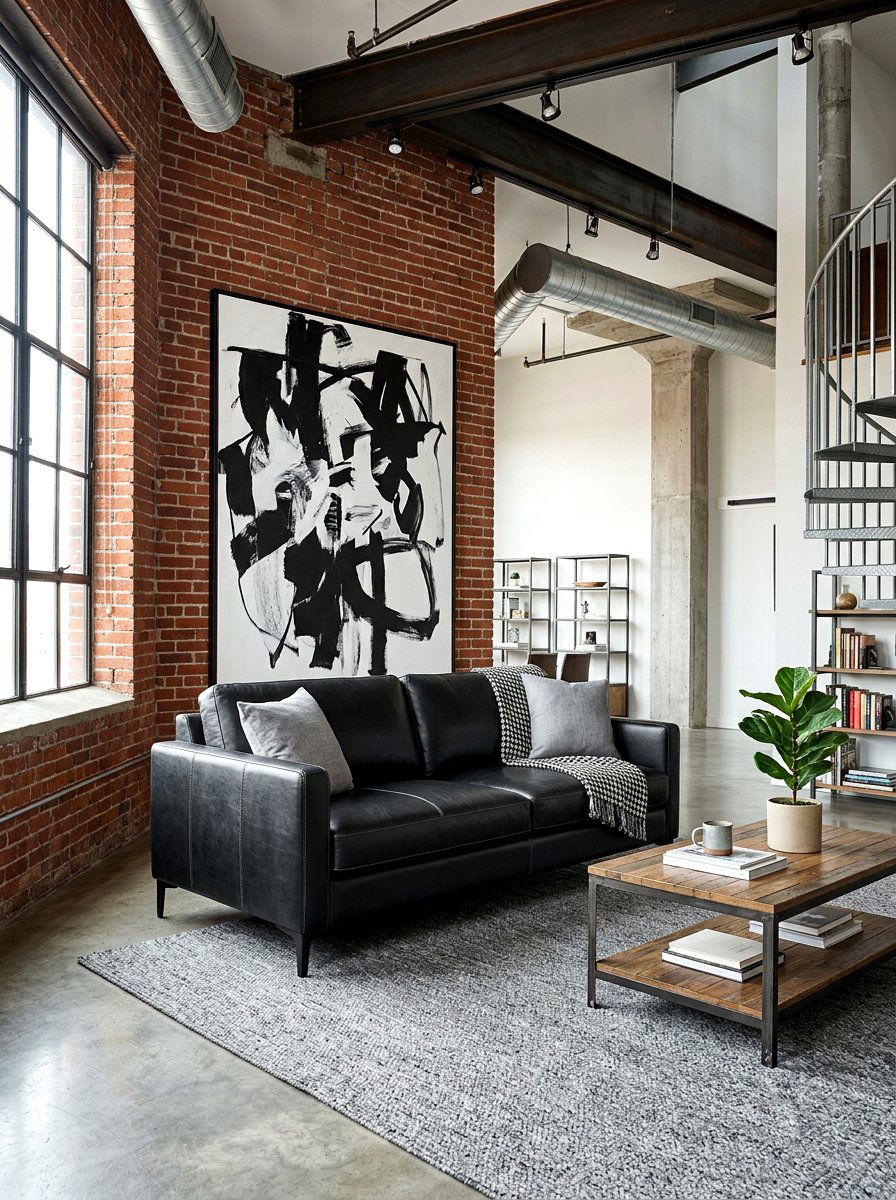 Black Leather Sleeper Sofa - 30 sofa bed luxury apartment ideas