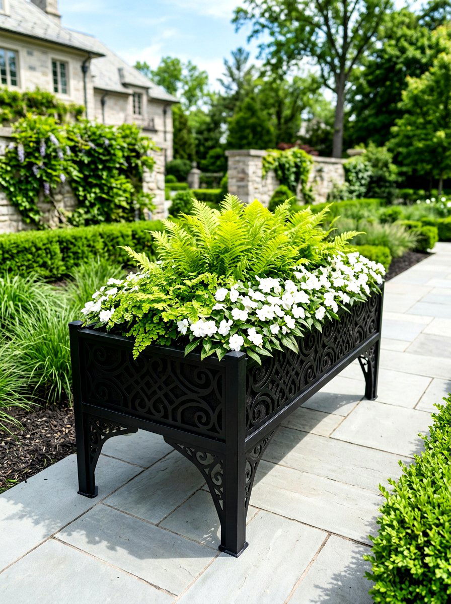 Black Metal Raised Bed - 30 metal raised bed ideas