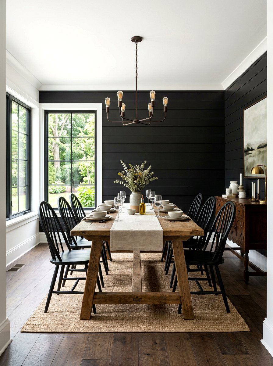 30 Moody Dining Room Ideas for Dramatic, Cozy Gatherings