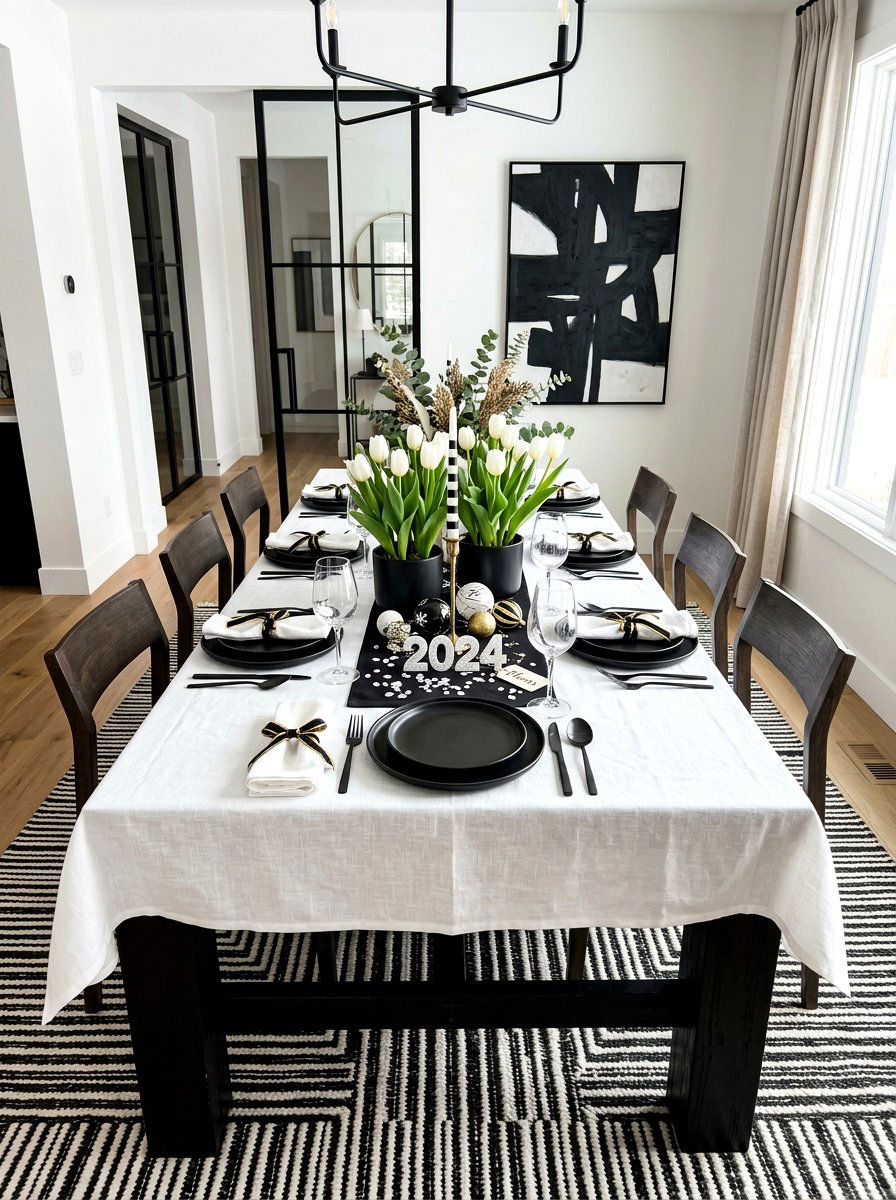 30 New Year Dining Room Ideas to Wow and Celebrate in Style