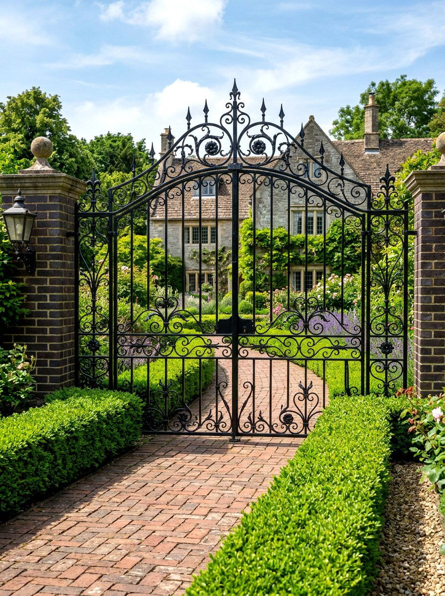 30 Cottage Gate Curb Appeal Ideas to Wow Guests Every Day - Suite 101