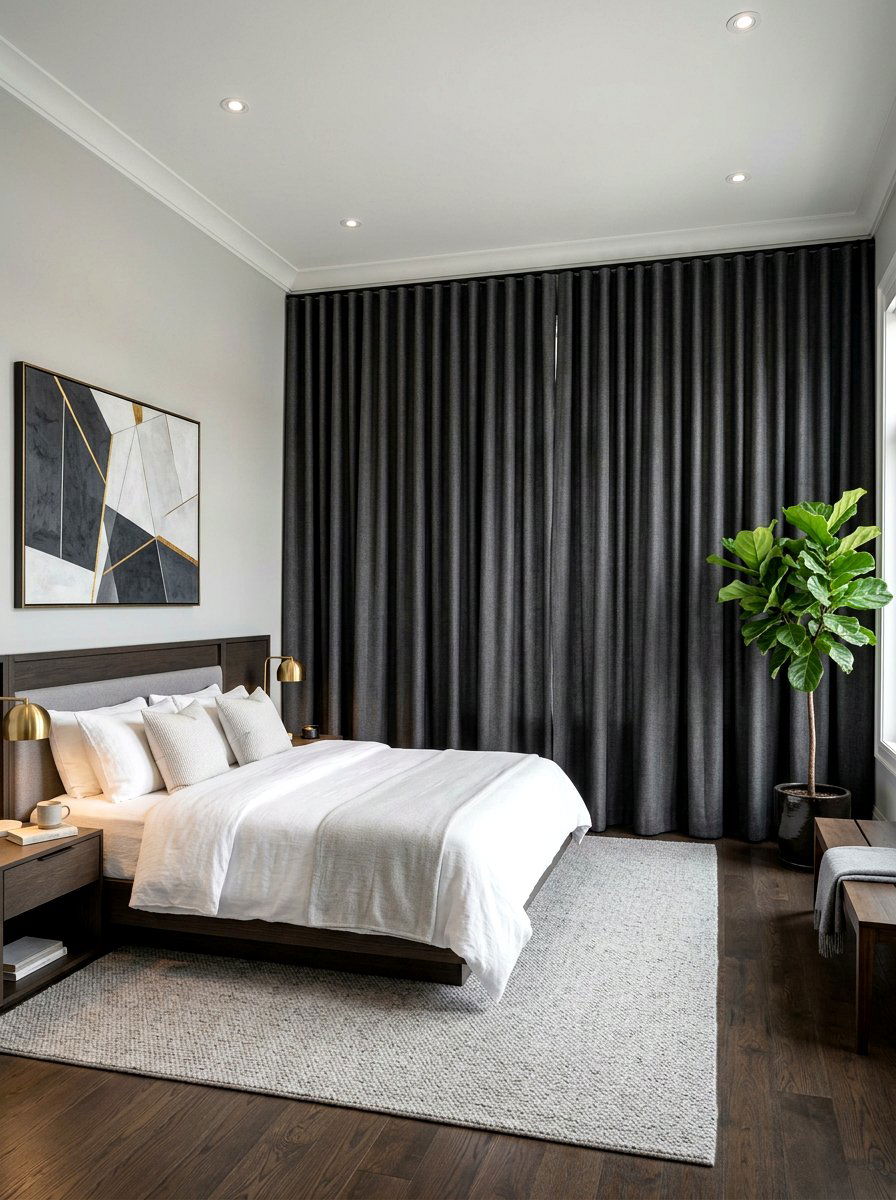 Blackout Curtains For Deep Sleep - 30 phone free bedroom ideas