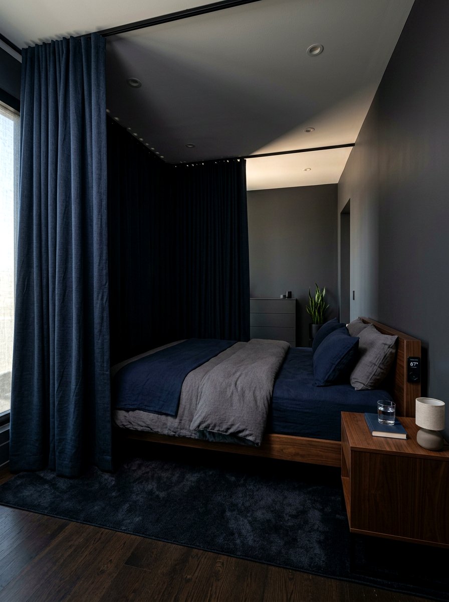 Blackout Sleep Room - 30 recovery room home ideas