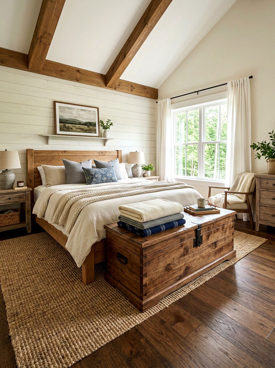 Blanket Chest Trunk - 30 hidden storage furniture ideas