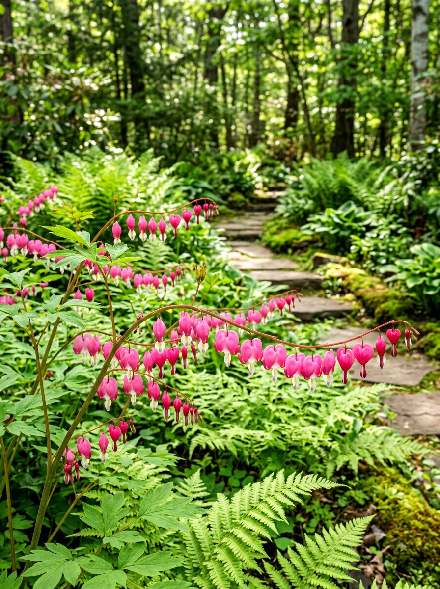 Bleeding Heart - 30 hummingbird garden ideas