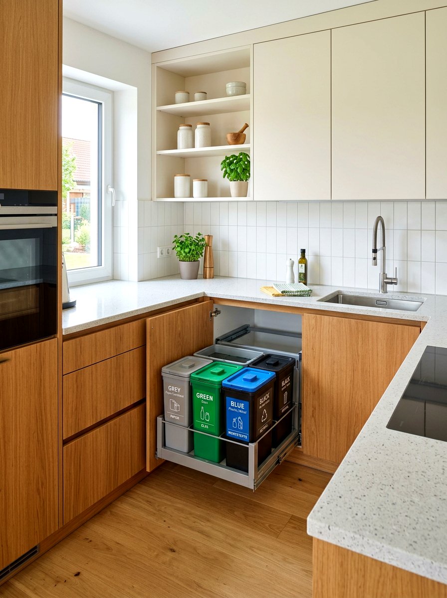 Blind Corner Recycling Center - 30 blind corner cabinet ideas