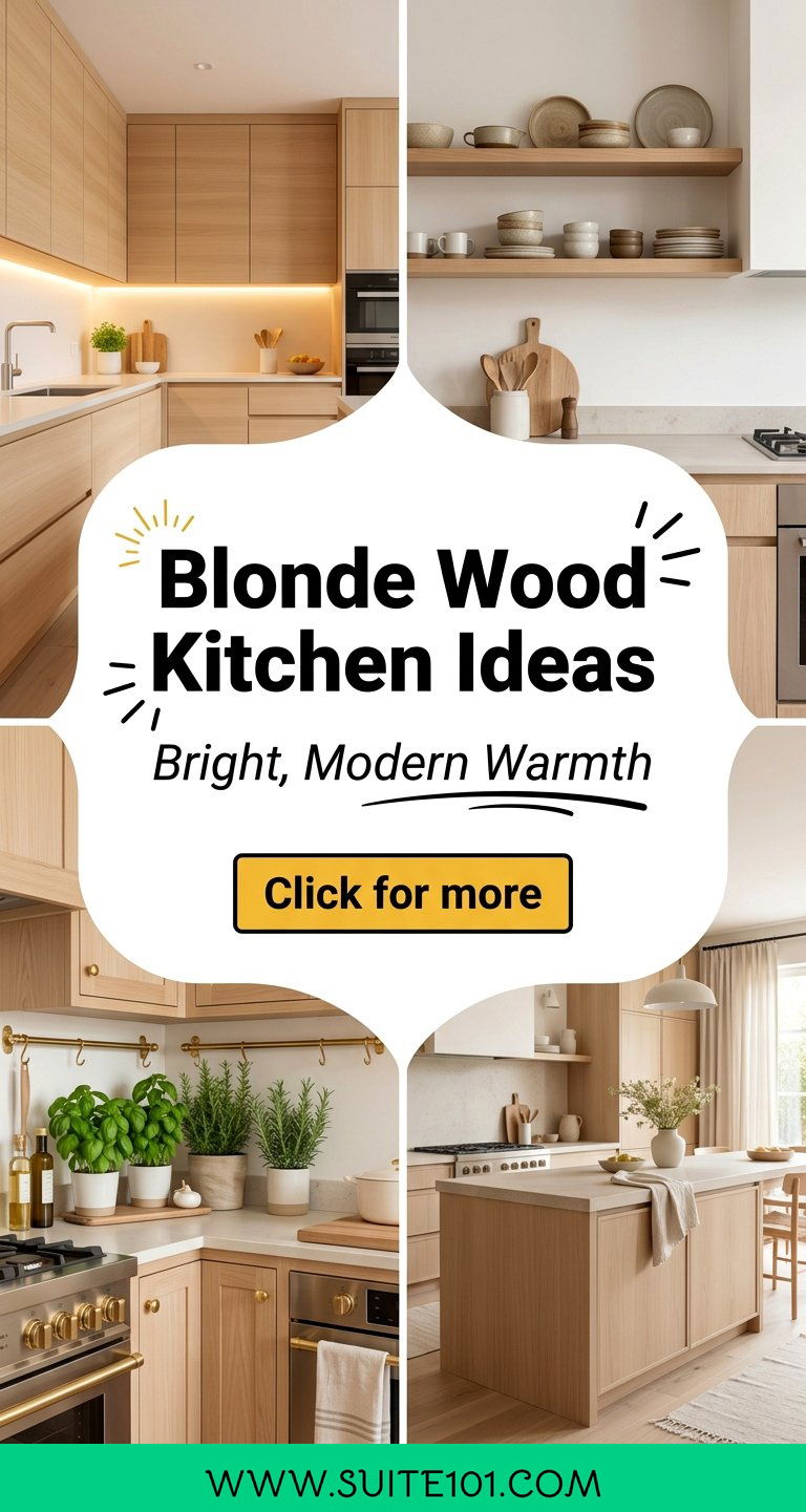 Blonde Wood Kitchen Ideas for Bright Modern Warmth Fast - Blonde Wood Kitchen Ideas for Bright, Modern Warmth Fast