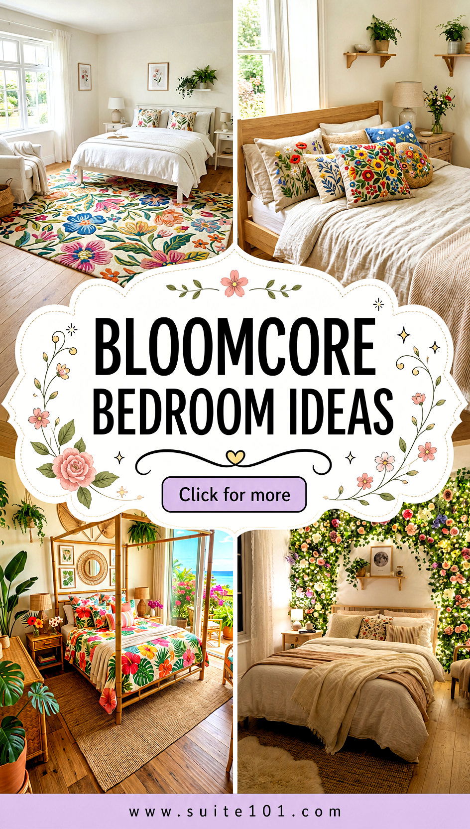 Bloomcore Bedroom Ideas to Bring Nature-In Romance Every Day - Bloomcore Bedroom Ideas to Bring Nature-In Romance Every Day