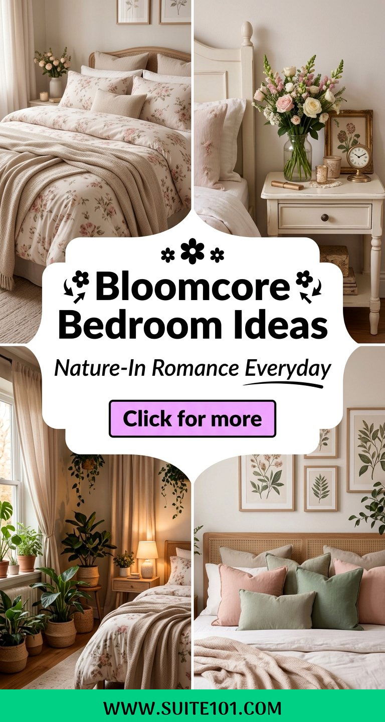 Bloomcore Bedroom Ideas to Bring Nature-In Romance Every Day - Bloomcore Bedroom Ideas to Bring Nature-In Romance Every Day